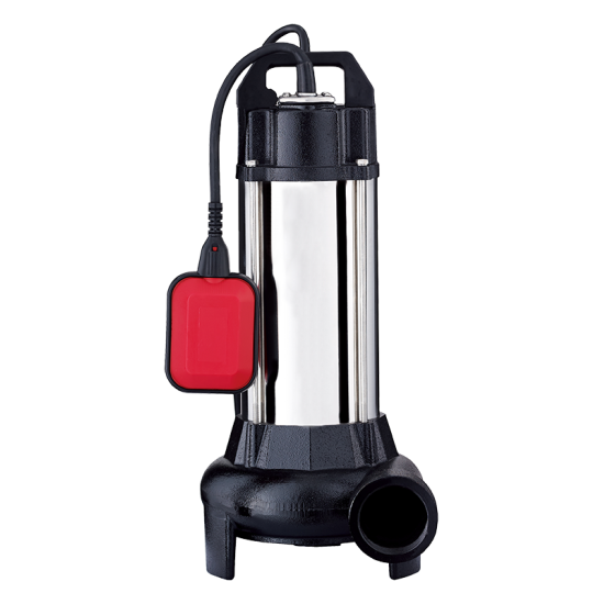 [parent_category] - Потопяеми помпи - Потопяема дренажна помпа за фекални води с дробилка Gmax Vsm1300D(F) , 1.3kw