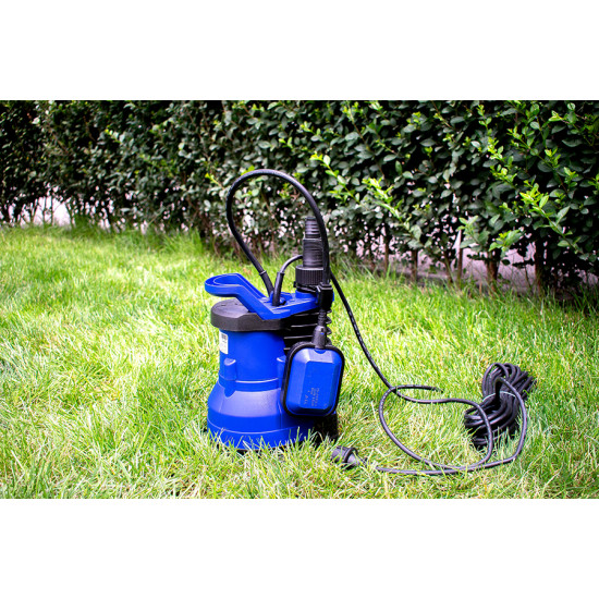 [parent_category] - Потопяеми помпи - Потопяема дренажна помпа за чиста вода с външен поплавък Gmax Q900121, 0.9kw