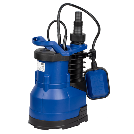 Потопяема дренажна помпа за чиста вода с външен поплавък Gmax Q400121, 0.4kw