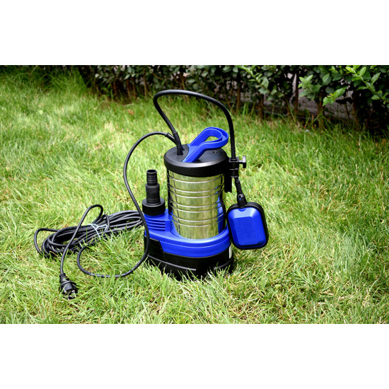 [parent_category] - Потопяеми помпи - Потопяема дренажна помпа за мръсна вода с външен поплавък и неръждаем корпус Gmax Q750B123I , 0.75kw