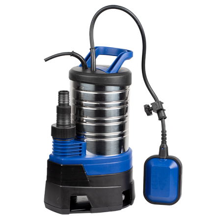 Потопяема дренажна помпа за мръсна вода с външен поплавък и неръждаем корпус Gmax Q750B123I , 0.75kw