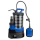 [parent_category] - Потопяеми помпи - Потопяема дренажна помпа за мръсна вода с външен поплавък и неръждаем корпус Gmax Q750B123I , 0.75kw