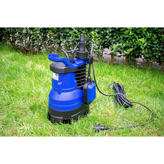 [parent_category] - Потопяеми помпи - Потопяема дренажна помпа за мръсна вода с външен поплавък Gmax Q550B121 , 0.55kw