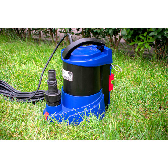 [parent_category] - Потопяеми помпи - Потопяема дренажна помпа за чиста вода с минимално ниво на засмукване Gmax Q550115, 0.55kw