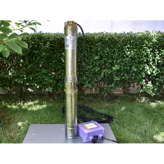 [parent_category] - Сондажни помпи - Сондажна водна помпа  Gmax 90QJD206-0.25, 0.25kw