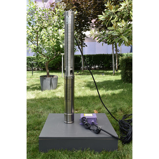 [parent_category] - Сондажни помпи - Сондажна водна помпа с неръждаема турбина Gmax 4SPD540-4, 4kw