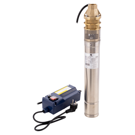 [parent_category] - Сондажни помпи - Сондажна водна помпа  Gmax 3skm100, 0.75kw
